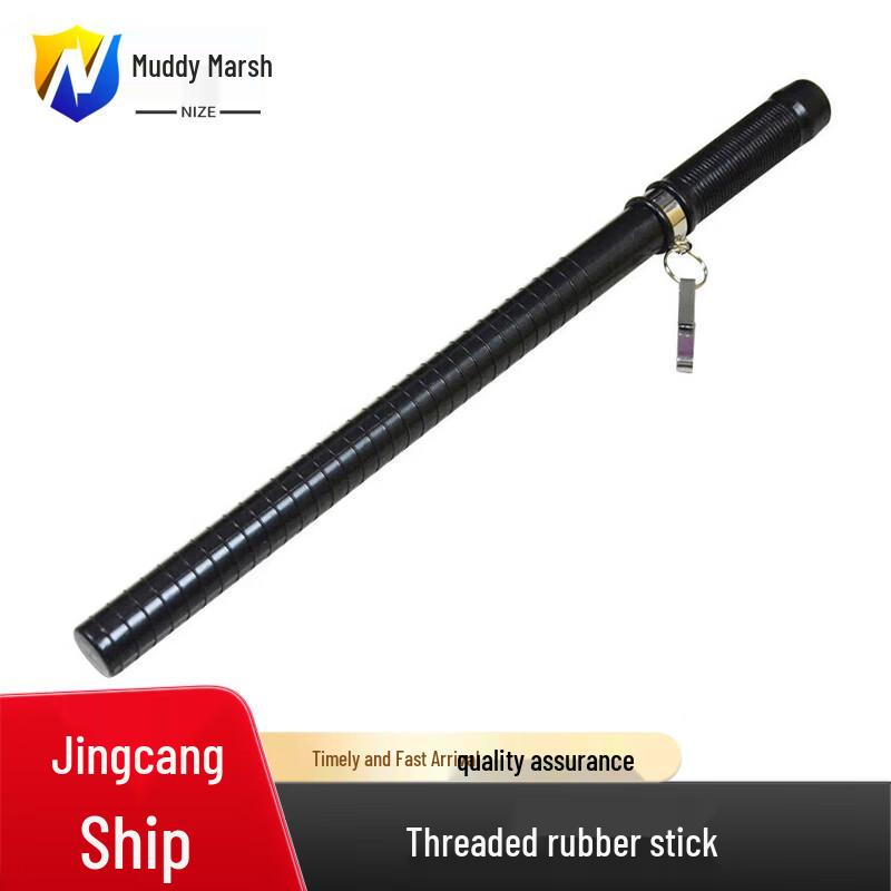 Резьбовая резиновая дубинка 50 см