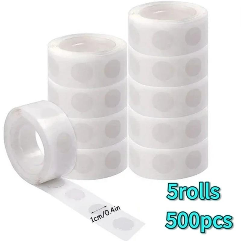 100-2000pcs Double-sided Adhesive Dots Transparent Removable Balloon Adhesive Tape Glue for DIY Wedding Birthday Party Decor