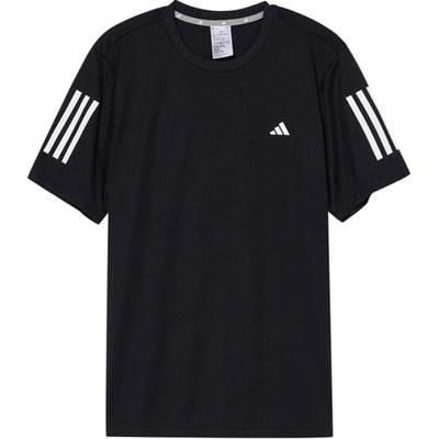 Minimalist Skin-Friendly Soft Short Sleeve T-Shirt Men Tops Black IN6632