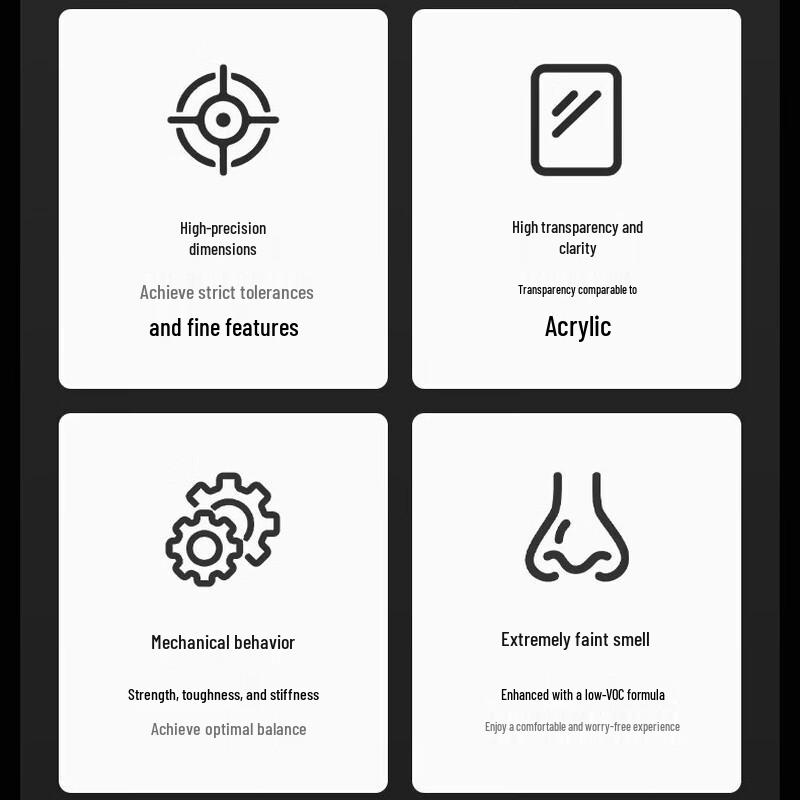 Formlabs Clear Resin V5 for Form 4 CN plug (adapter included)