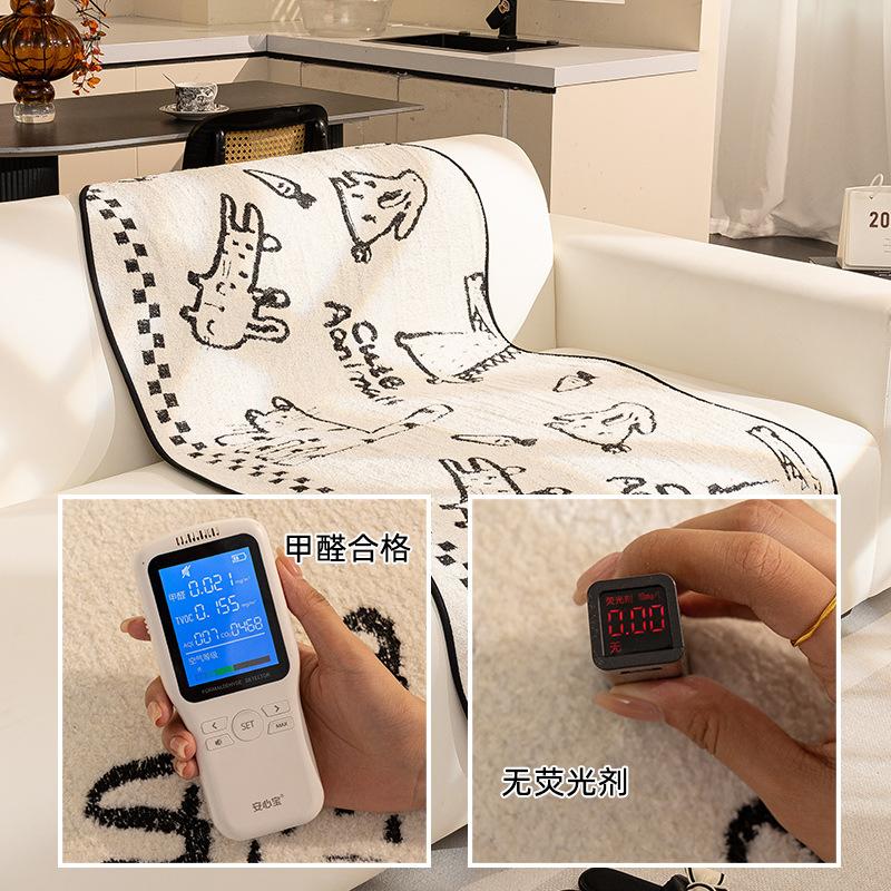 Autumn And Winter Sofa Cushion  New Non-Slip Plush Straight Row Sofa Cover Cloth Special-Shaped Thickened Leather Sofa Seat Cushion