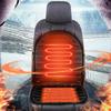 12V Car Electric Heated Seat Cushion - Winter Warm Pad for Car Interior