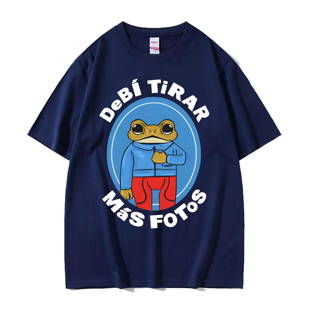 Debi Tirar Mas Fotos New Album DTMF Tshirts Bad Bunny Merch T Shirts Unisex Women Fashion Cartoon Casual Comfort Oversized T Shirt