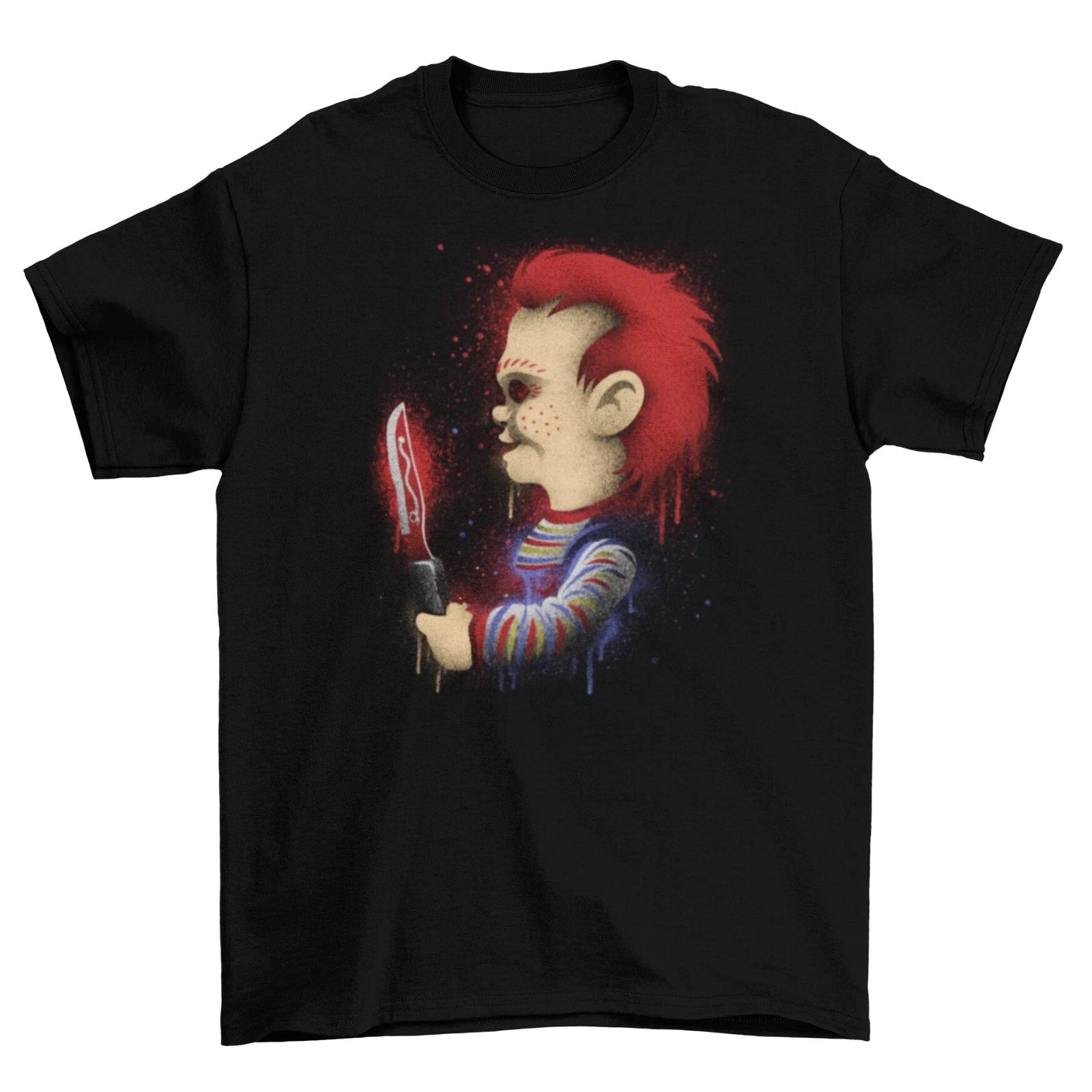 Childs Play Chucky T-Shirt Unisex Cotton Adult Horror Scary Halloween New M