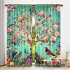2 szt. Drzewo Życia Zasłona Wiosenna Boho Kwitnąca Zasłona Dekoracja Roślinna Wystrój Domu Odpowiednia Do Salonu Sypialni Kuchni I