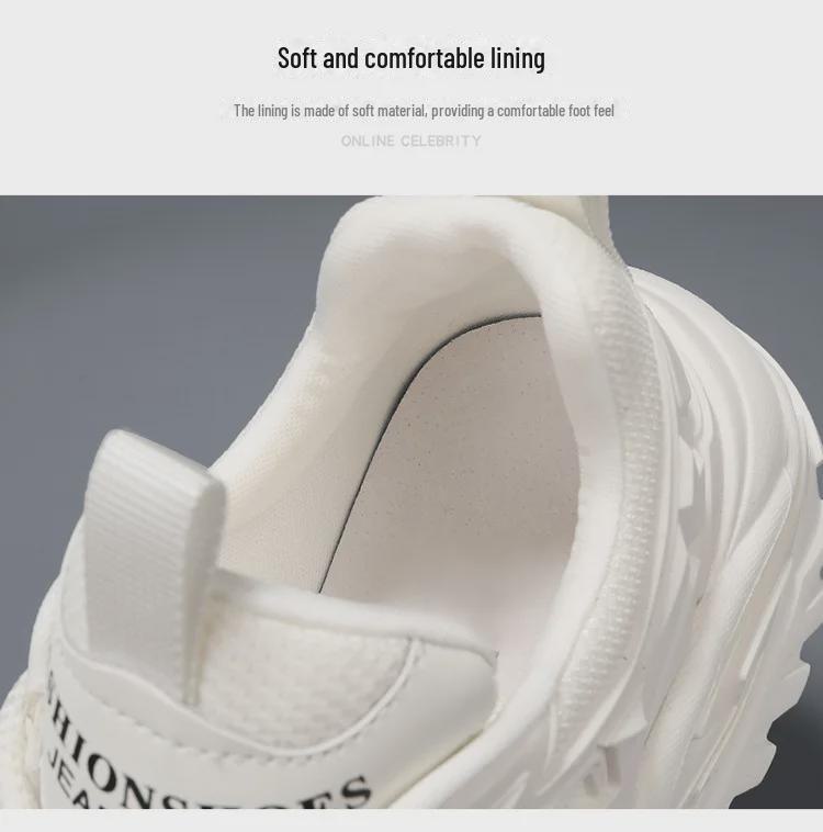 Daddy 2024 Men's Trendy Breathable Thick-Soled Running Sneakers & Casual Shoes