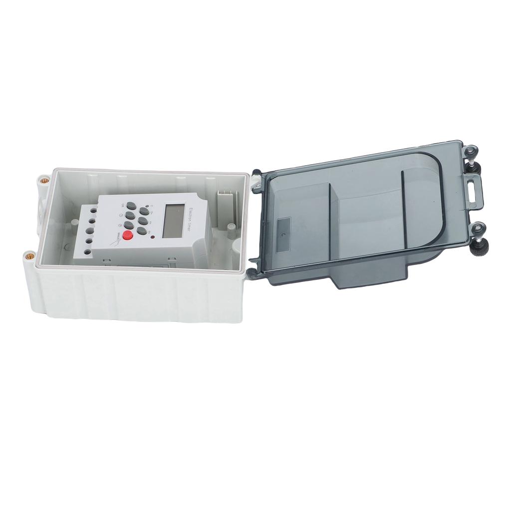 Pool Pump Timer Rain Proof Resin PC Shell Programmable Water Pump Timer Switch with Password Lock for Outdoor