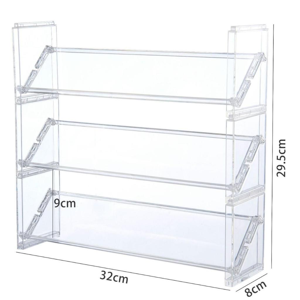 Stackable Millet Badge Display & Dustproof Storage Box