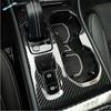 LHD ABS Carbon Fiber Gear Shift Panel Control Center Console Stall Sequ Cover Trim For VOLVO XC40  - 2025 Accessories