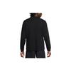 Nike Solo Swoosh Solid Logo Crew Neck Loose Long Sleeve T-Shirt Men Tops Black DX0884-010