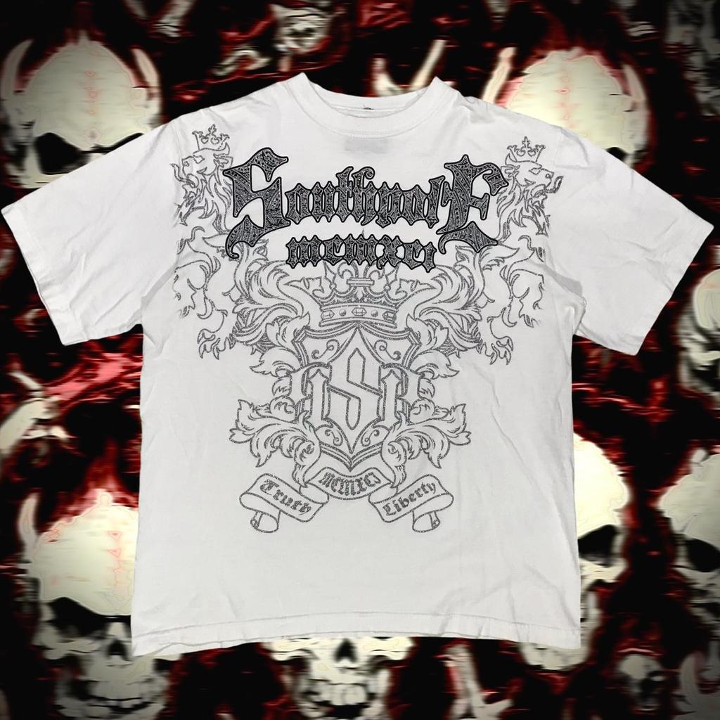 Camiseta Hip Hop Streetwear Mujer Vintage Gráfica Estilo Americano Moda Holgada Tops Lisos Ocio Pareja Manga Corta Ropa