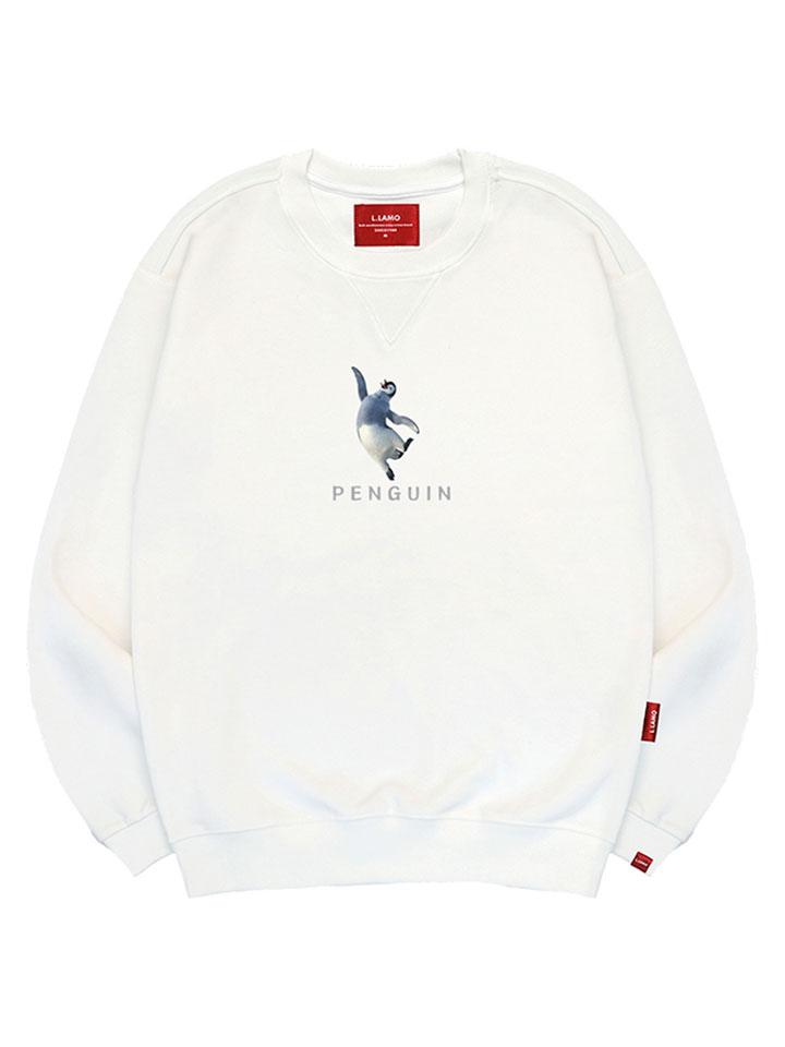Ellamo Penguin Sweatshirt Unisex Big Size S~4Xl (Type B)
