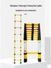 Telescopic Fiberglass Insulated Ladder for Electricians & Fishing Rod Maintenance