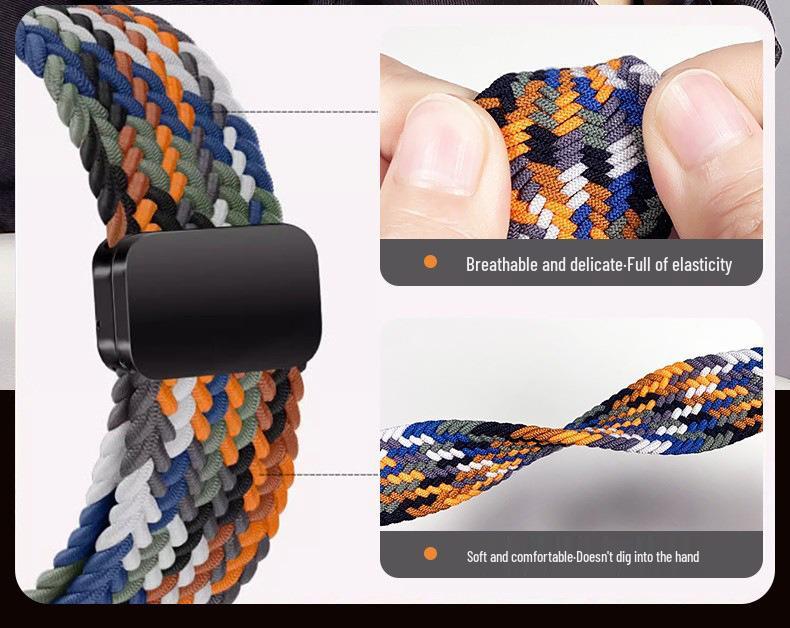 Huawei FIT4 Pro Nylon Woven Magnetic Watch Band for HUAWEI Watch Fit3