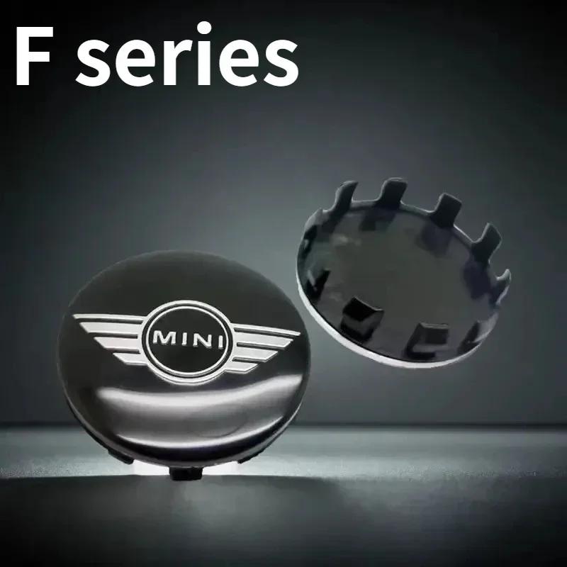4 caches moyeu de roue 56 mm avec emblème pour MINI Works S One Countryman F54 F55 F56 F57 F60 - Accessoires d'emblème de roue