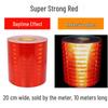 20cm Heavy-Duty Reflective Sticker for Traffic Warning and Anti-Collision