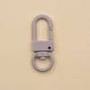 Korean Style Colorful 8-Shaped Metal Dog Snap Buckle Keychain DIY Jewelry Accessory