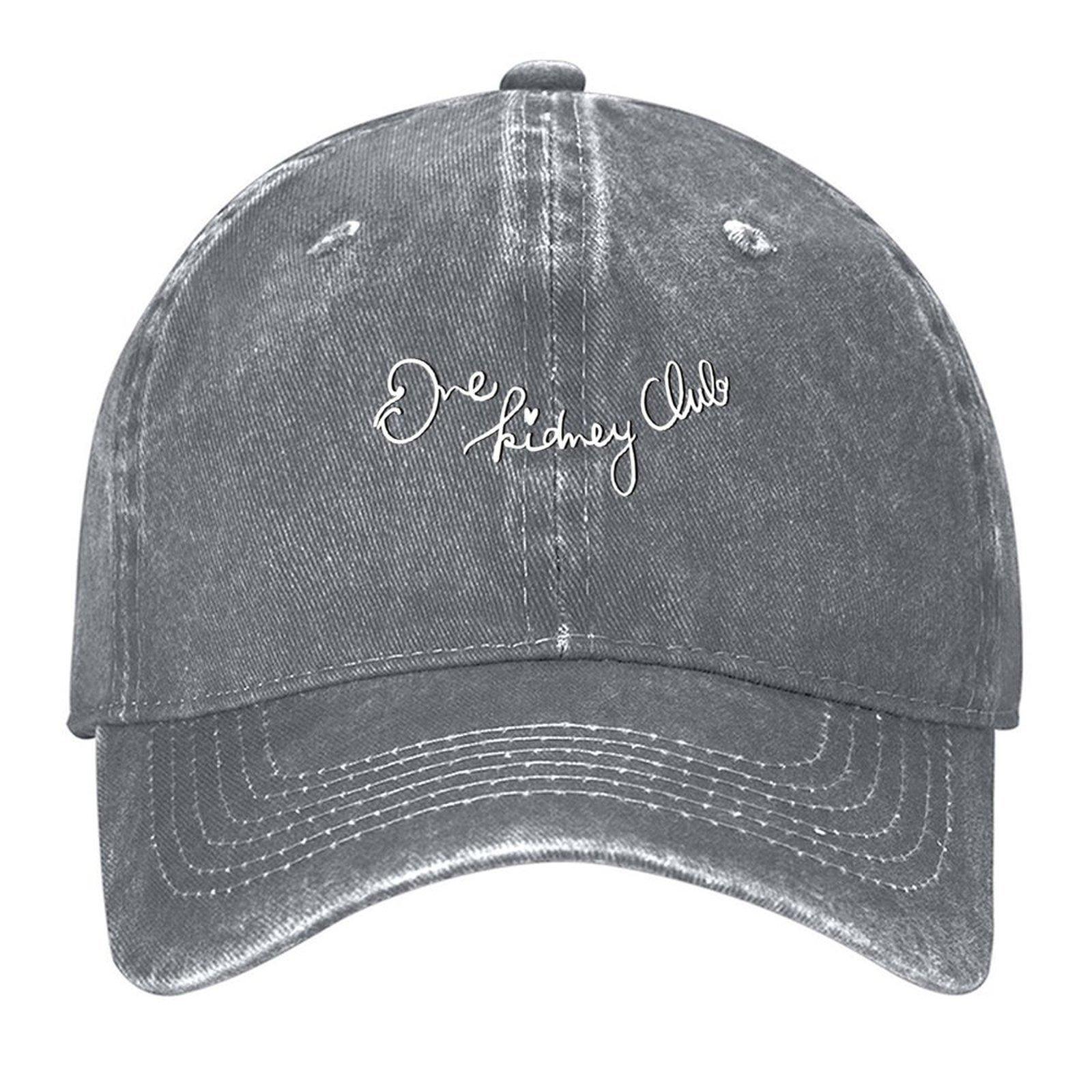 One Kidney Club Baseball Cap Thermal Visor cute Sun Cap Hat Beach Hats Woman Mens