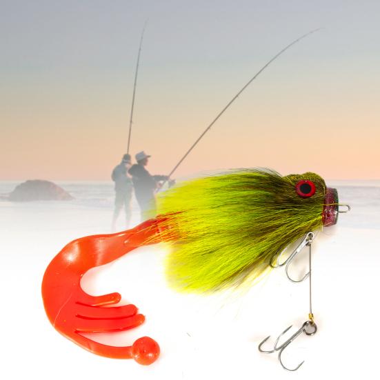 MUQZI Sports Accessory Simple Fishing Bait Double Hook Lightweight Ultra-Sharp