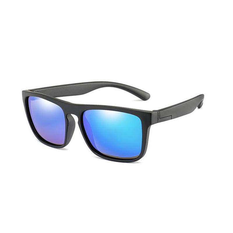 

Blue Frame Square Myopia Sunglasses Polarized Shortsighted Prescription Sun Glasses For Children Boys Girls 0 -0.5 -0.75 To -6.0 0