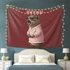 Rock Hyrax Lover Awawa Groundhog Dassi Tapestry Wall Hanging Aesthetic Home Decoration Tapestries for Living Room Bedroom