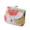 No Ren Wallet Parent-Child Frame 14122.5cm Coin Purse Round 3.3 Sun Square 3.8 Retro Flower Chrysanthemum Cherry Blossom Check Puffed Weave