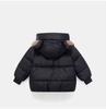 Winter Kids' Down Cotton Jacket - Thickened Velvet Outerwear for Boys & Girls