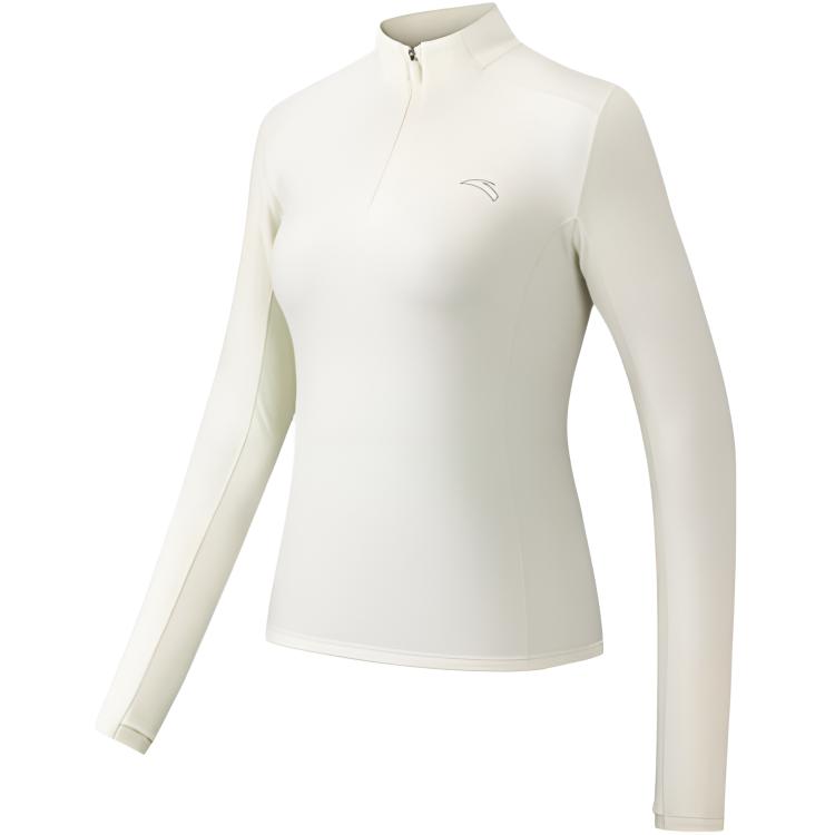 

Anta Простая Удобная Приталенная Футболка с Воротником-стойкой Дышащая с Длинным Рукавом Женские Топы 962545402-2 S