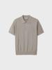 Edition Men'S Linen Collared Short Sleeve Sweater_Neg2Et1922