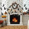 Haunting Halloween Ceiling Decoration Swirls with Black Crows Halloween Swirls Decors for Ceiling Enchantments