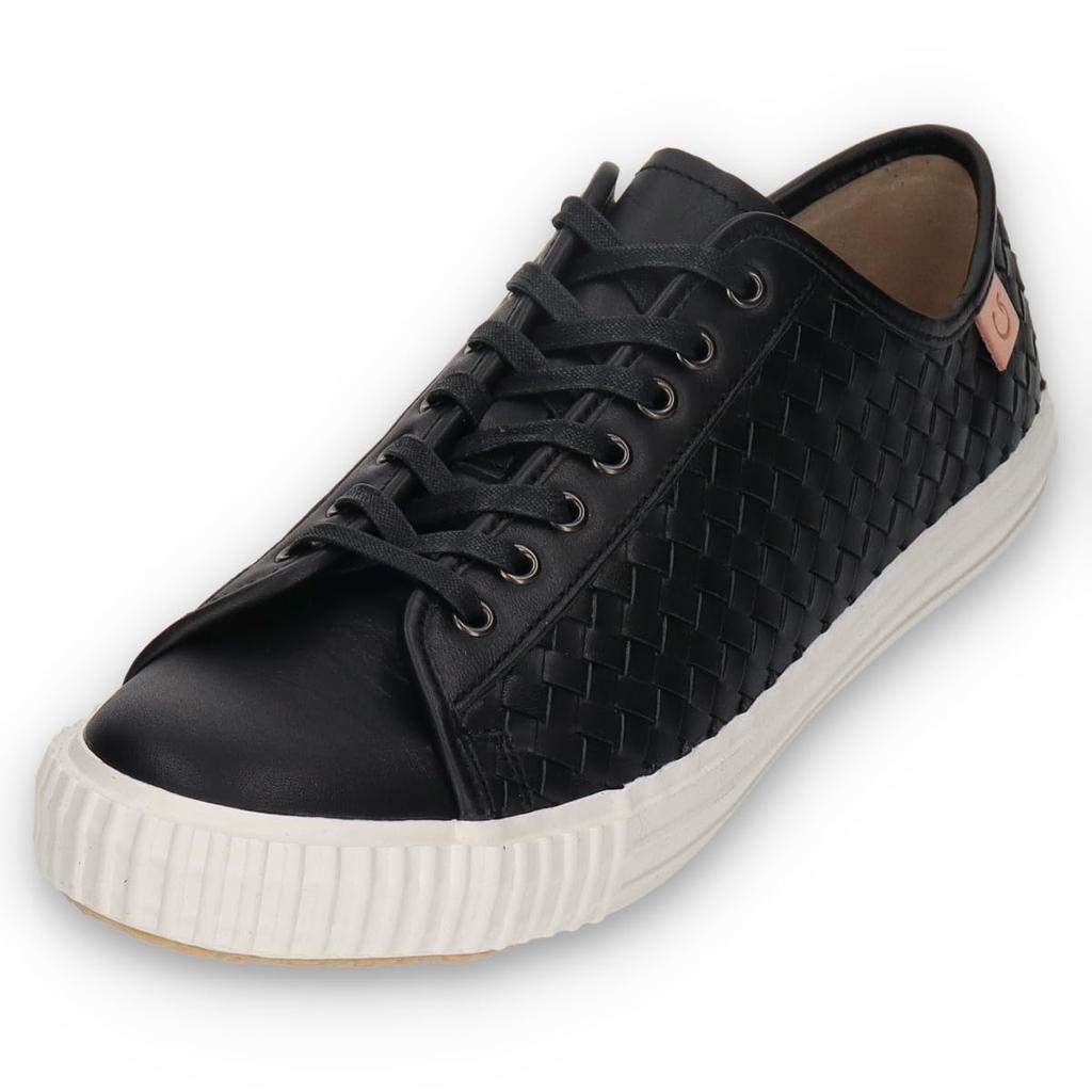 Black SS size Sneakers for Men and Women [Spingle] SP-384 (23.5cm)