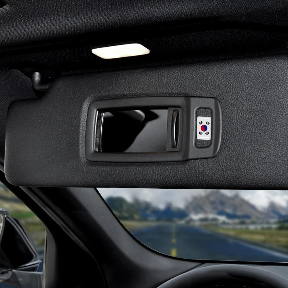 10 szt. Naklejki z flagami epoksydowymi Naklejka do dekoracji wnętrza samochodu dla Zjednoczonych Emiratów Arabskich Tajlandii Holandii Rosji Brazylii Włoch Odznaka