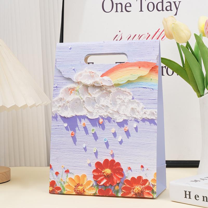 StoBag Blessing Gift Portable Bags Packaging Candy Toy Snack Cookies Jewelry for Baby Shower Birthday Wedding Kids Party Wish