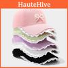 Womens Casual Baseball Cap With Ruffled Lace And Versatile Adjustable Head Circumference