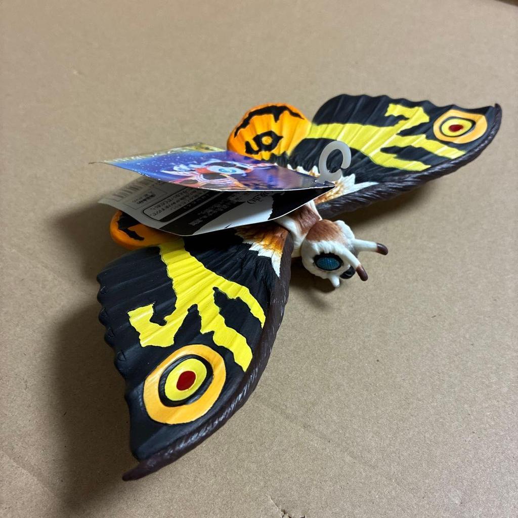 Used BANDAI Bandai Movie Monster Series Mothra (Adult) Monster Soft Vinyl