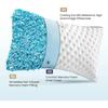 BedStory Cooling Pillows Queen Size Set of 2, Gel Memory Foam Pillows, Medium Firm Pillows for Sleeping, CertiPUR-US Certified