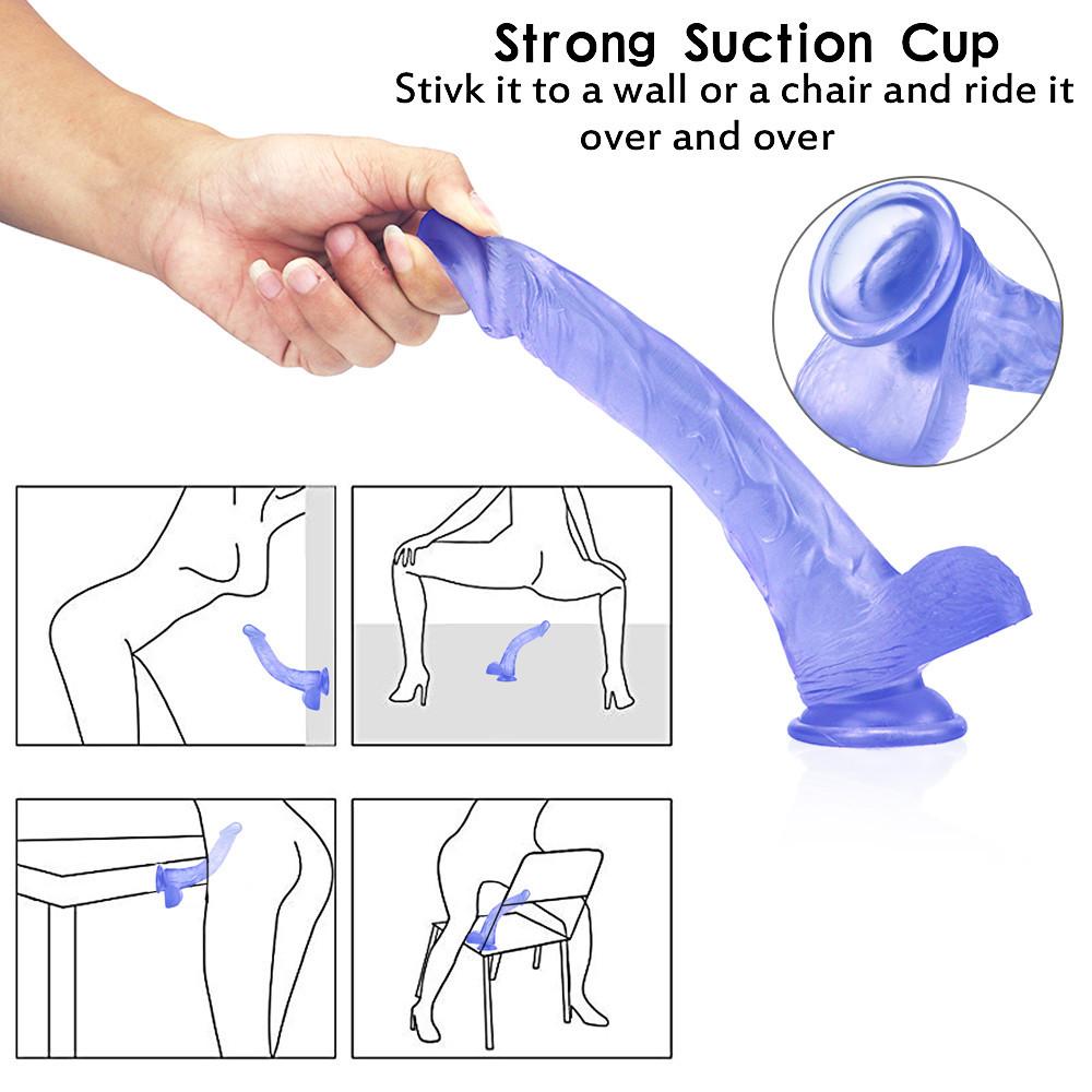 Realistic Dildo with Suction Cup Huge  Dildos Sex Toys for Woman Men Fake Dick Big Penis Anal Butt Plug Erotic Sex Shop Adult
