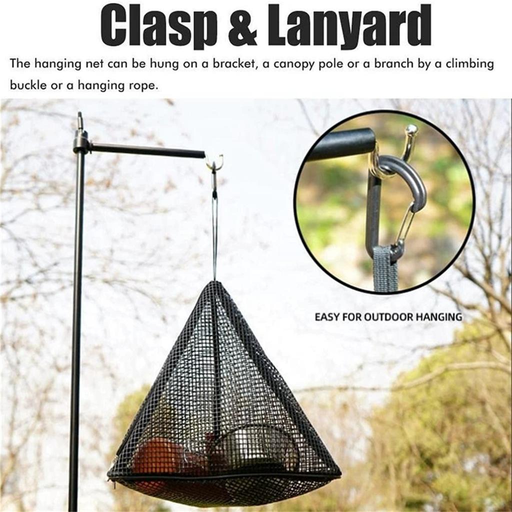 Drying Net Drying Hanging Mesh Storage Net Tent Dryer Net Outdoor Camping Organizer Mesh Storage Hanging Mesh Bag