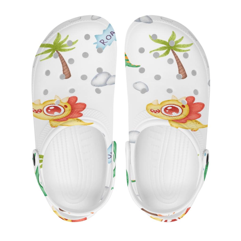 Adult Unisex Art Printed EVA Casual Clogs Lightweight Flexible Slip On Soft Shoes Lightweight Summer Sandals Daily Walking