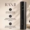 Tire bouchon électrique - RANJI - Rechargeable USB-C - Coupe-capsule inclus - Vis acier inoxydable - Compact noir
