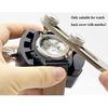 Open Back Watch Repair Tool: No. 45 Steel Round Head Two-Prong Opener & Spring Bar Tool for Battery Replacement