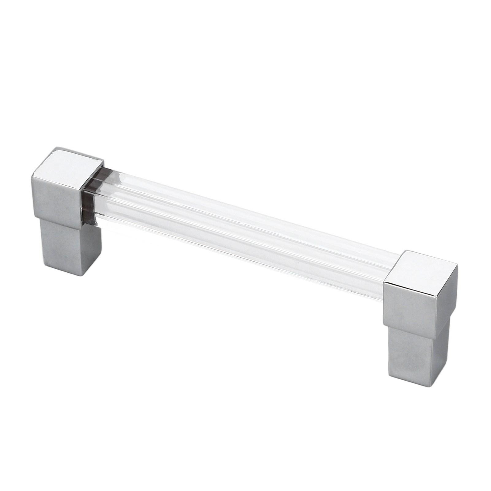 Акриловые выдвижные ящики с одним отверстием, хрустальные выдвижные ящики для кухонных шкафов, комод, шкаф Type 1