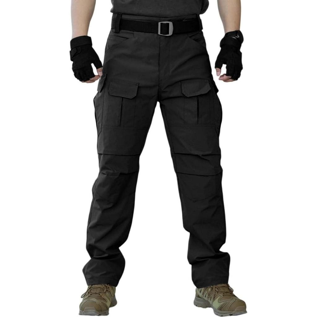 Men's summer new quick-drying pants outdoor loose multi-pocket trousers