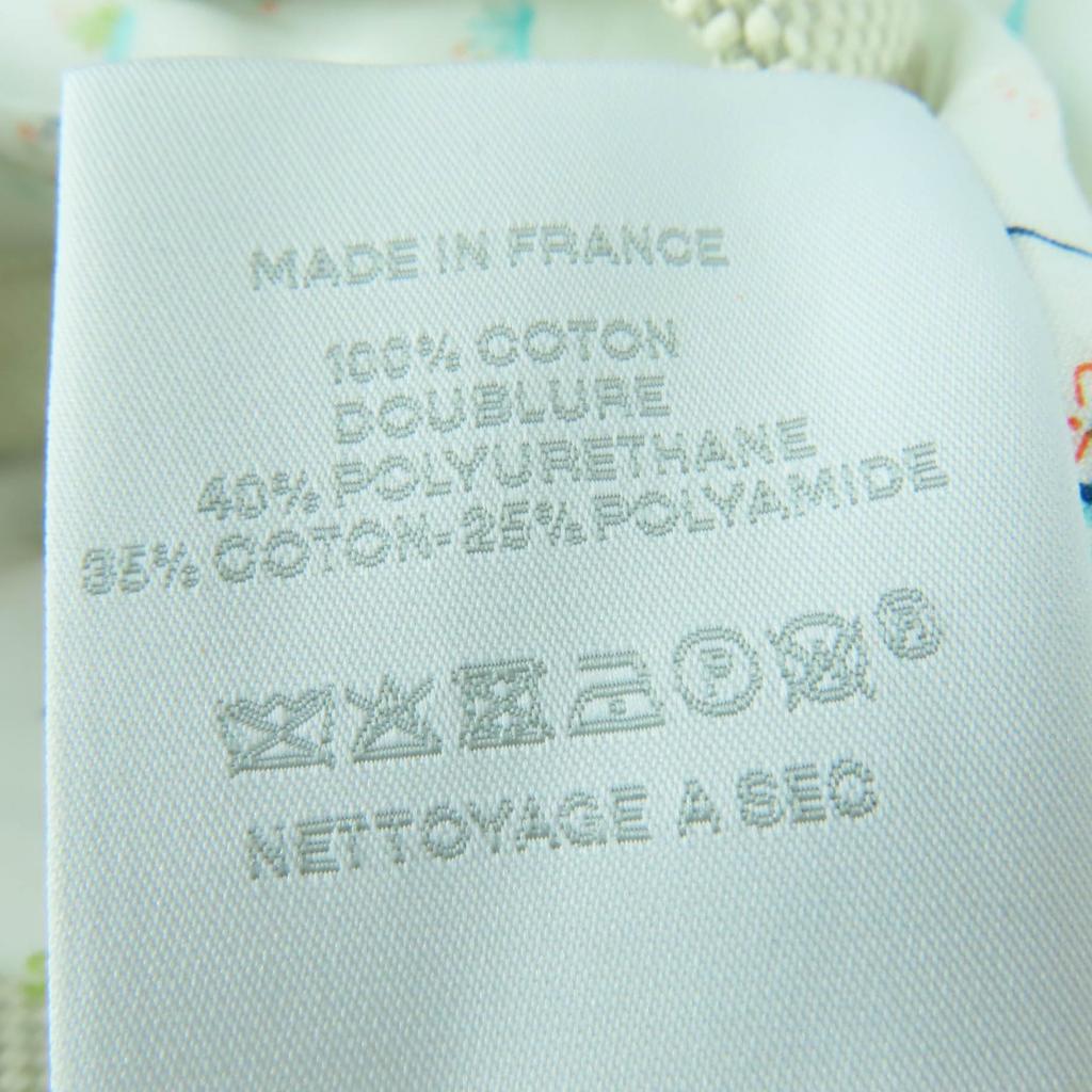 Excellent HERMES Tote Bag Mother's Bag Gabriole cotton Women Used