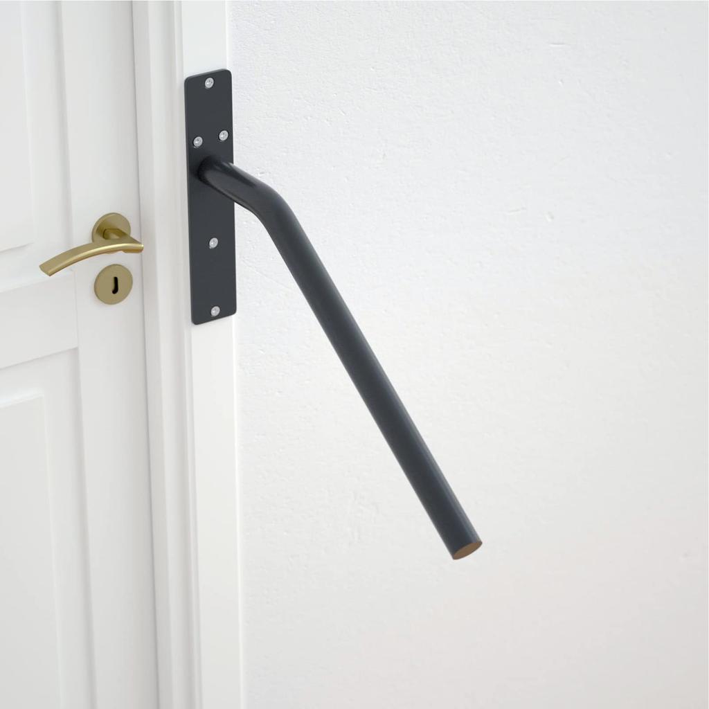 Wall Mount Staircase Handrail Alloy Steel Hvy Duty Stair Railing Grab Bar for Garage