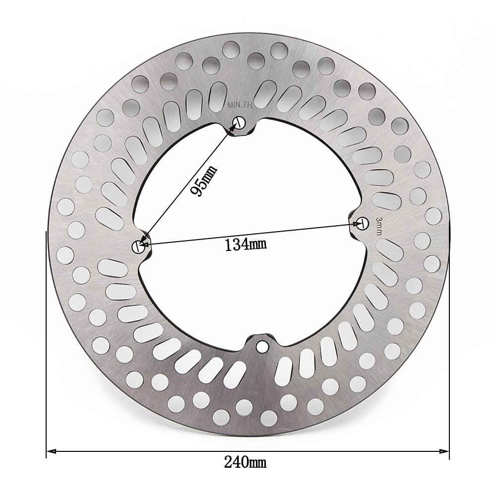 Motorrad Vorder- und Hinterradbremsscheibe Rotor für Honda XR250R CRM250 R RR XLR250RM RR CRF230L CRF230M XR250 Y/3 3/5 MD30 XR400 XR600