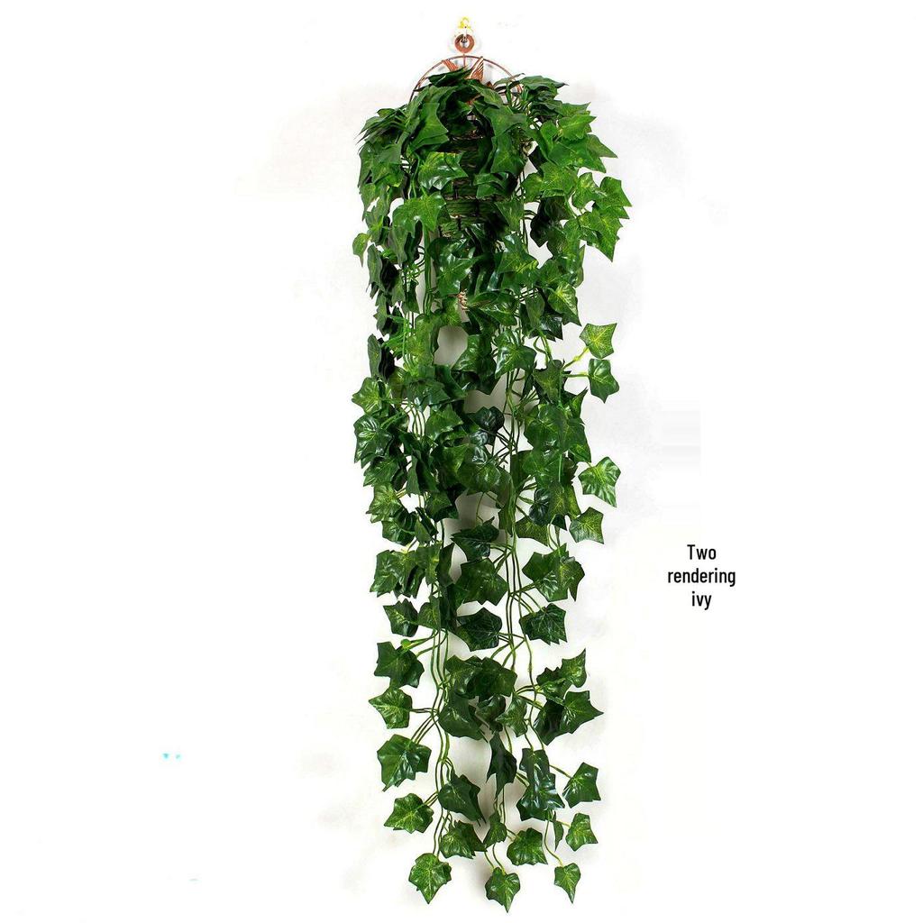 Artificial Pothos Vines: Wall Hanging Green Plants for Living Room Decor