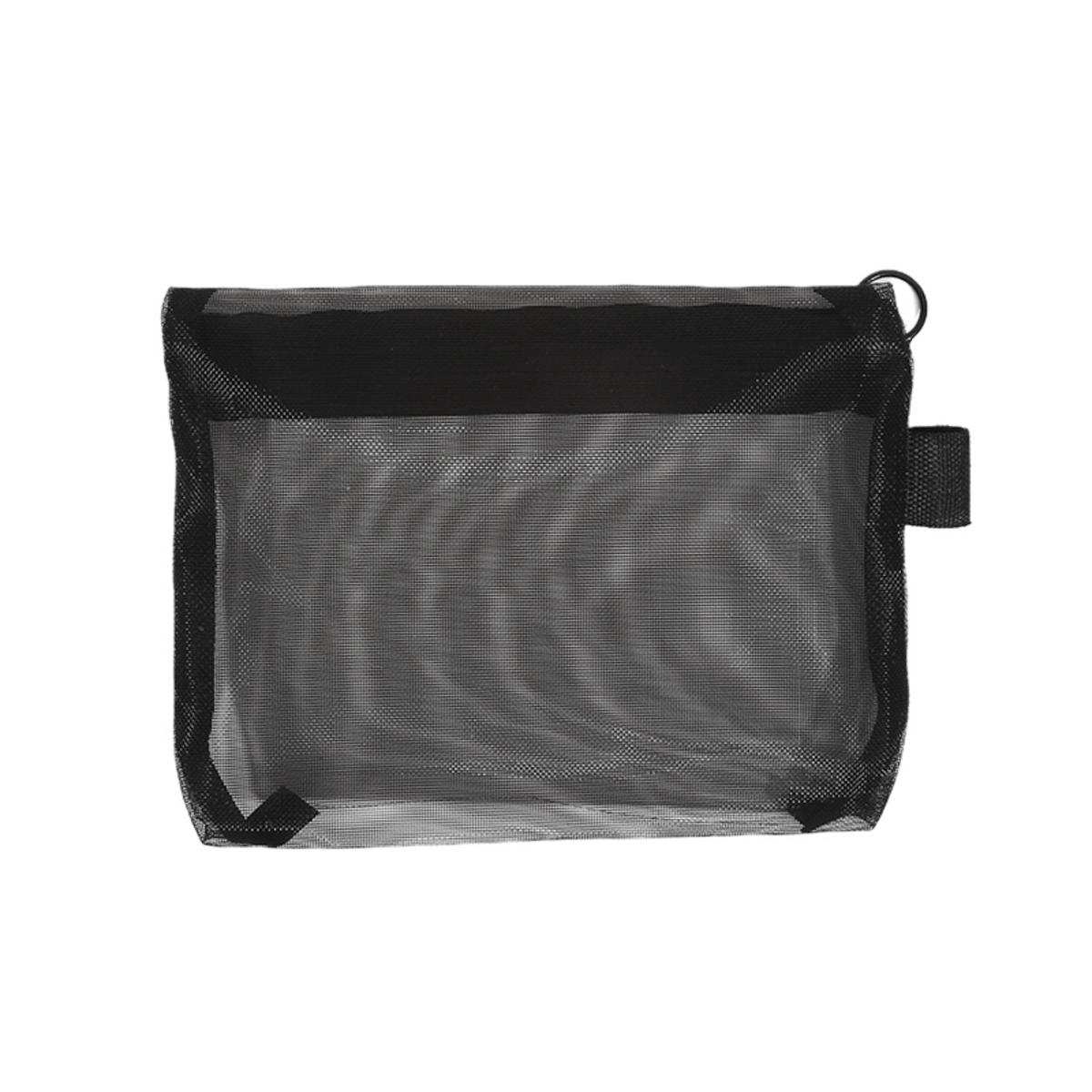 

Портативный автобус ID кредитных карт сумка для хранения небольшой сетчатый мешок для монет кошелек для денег органайзер для кабеля наушников L чёрный