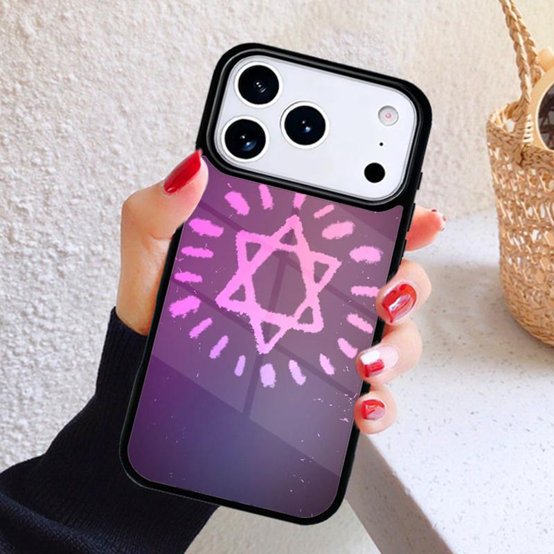 David Jewish Star Symbol Style Phone Case For iPhone 17 Air 16 15 14 13 12 11 Pro Max Plus