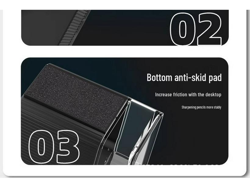 Zongmao Hand-Crank Large Caliber Pencil Sharpener for Thick and Triangle Pencils